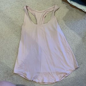 Lululemon pink racer back tank